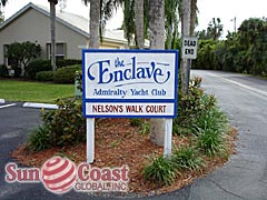 Enclave Waterfront Condos Sign